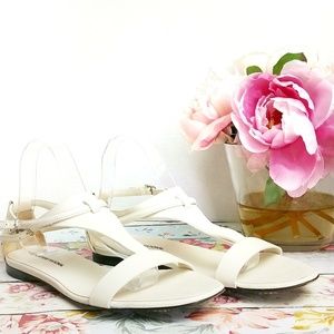 CoSTUME National Leather Sandals Made In Italy